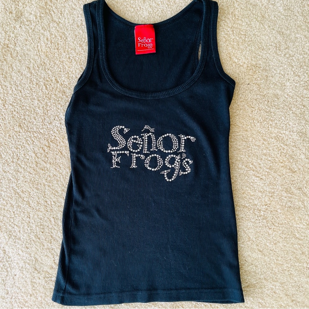 Senor Frog’s Rhinestone Tank